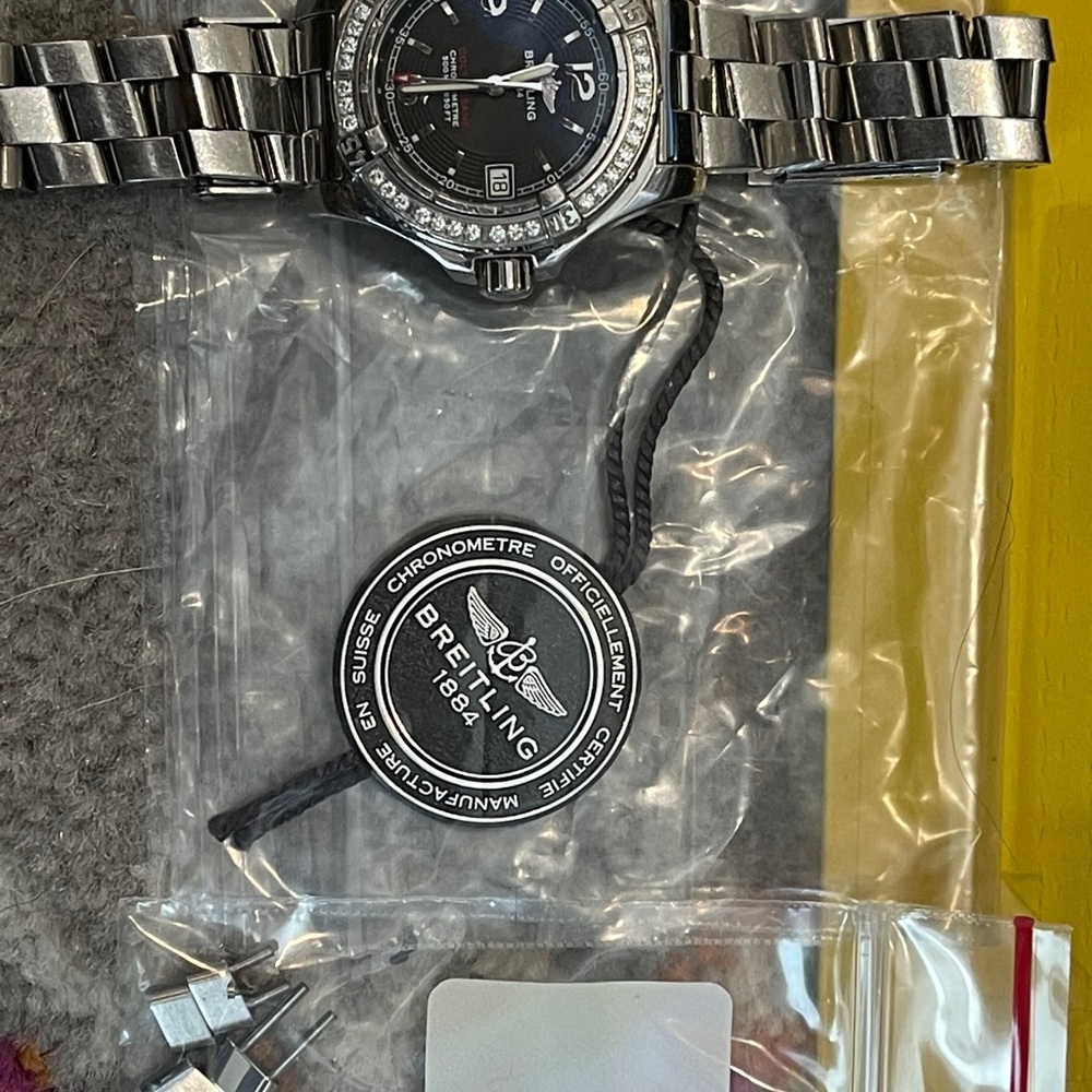 Breitling Starliner Black Face Diamond - Picture 5 of 6